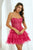 Embellished Short Dress 9066S
