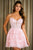 Floral Embroidered Short Dress 2062S