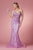 V-Neckline Mermaid Dress R282-1 by Nox Anabel