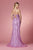 V-Neckline Mermaid Dress R282-1 by Nox Anabel