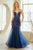 Mermaid Tulle Lace- Up Prom Dress  AC2120