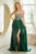 Beaded Corset Strapless Evening Dress AC2128
