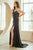 Beaded Corset Strapless Evening Dress AC2128