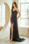 Beaded Corset Strapless Evening Dress AC2128