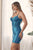 Satin Short Dress E815 By Nox Anabel