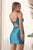 Satin Short Dress E815 By Nox Anabel