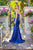 Rhinestone Strapless Gown with starburst JT2679R