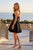Juliet JT7186A Spaghetti Strap Corset Mini Dress With Voluminous Skirt