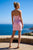 Juliet JT7171K Strapless Beaded Corset Mini Dress With Draped Skirt