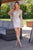 Strapless Satin Short Dress F957 by Nox Anabel