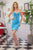 Embroidered Dress with Lace Up Back H187 by Nox Anabel