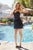 Fringe Beaded Short Dress T132 by Nox Anabel