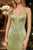 Rhinestone Embellished Satin Dress A1751 by Nox Anabel