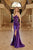 Strapless V Neckline Beading Applique Prom Dress Nox Anabel E1907