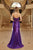 Strapless V Neckline Beading Applique Prom Dress Nox Anabel E1907