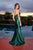 Strapless V Neckline Beading Applique Prom Dress Nox Anabel E1907