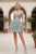 Nox Anabel G7043 Sequin Corset Tiered Ruffle Mini Dress