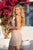 Luxe Beaded Strapless Corset Mini Dress Nox Anabel T7102