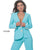 Jovani 02637 Long Sleeves Two Piece Pantsuit