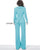 Jovani 02637 Long Sleeves Two Piece Pantsuit
