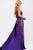Jovani 49226 Strapless Sequin Gown with Overskirt and High Slit