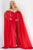 Off the Shoulder Long Chiffon Gown By Jovani 07652