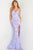 Sleeveless Sequin Embellishment Back Cutout Prom Gown Jovani 08235
