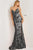 Sequin Floral Prom Gown By Jovani 08255