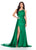 Ashley Lauren 11537 One Shoulder Draped Gown