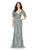 Ashley Lauren 11234 V-Neckline Evening Gown