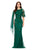Ashley Lauren 11213 Beaded Modest Evening Gown with Overlay