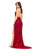 Ashley Lauren 11283 Halter Evening Gown with Sequin Motif