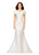 Ashley Lauren 11300 Off Shoulder Satin Evening Gown