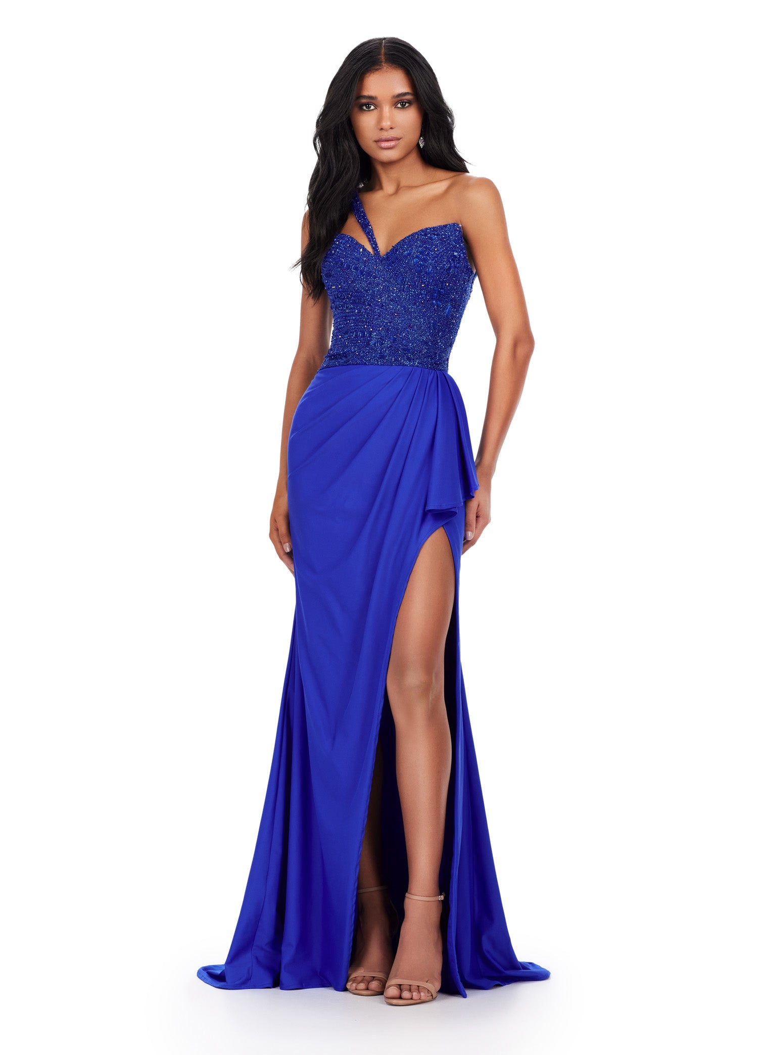 Ashley Lauren 11454 ON SALE SIZE 14 Black One Shoulder Evening Gown 14 / Red Ashley Lauren 11454 ON SALE SIZE 14 Black One Shoulder Evening Gown 14 / Red