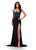 Ashley Lauren 11616 Beaded Bustier Prom Dress