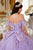 Floral Off the Shoulder Ball Gown 15701