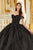 Off the Shoulder Floral Ball Gown 15702