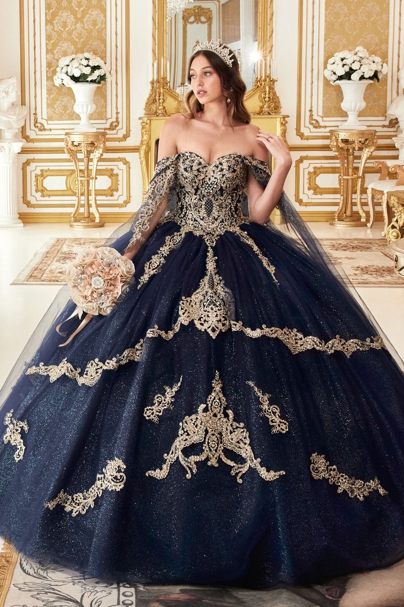 Layered Gold Lace Ball Gown 15711 Sparkly Gowns Layered Gold Lace Ball Gown 15711 Sparkly Gowns