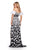 Ashley Lauren 11585 Beaded Strapless Dress