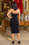 Feather Detailed Chic Midi Length Dress V19925