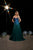 On Sale Size 8 Off-the-shoulder Two-Tones  Beaded Couture Dress