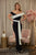 Off the shoulders  Black & White  Elegant Jumpsuit 22077