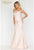 Terani 231P0104 Strapless  Mikado Evening  Gown