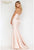 Terani 231P0104 Strapless  Mikado Evening  Gown