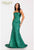 Terani 231P0104 Strapless  Mikado Evening  Gown