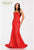 Terani 231P0104 Strapless  Mikado Evening  Gown