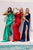 Asymmetrical Stretch Mikado Evening Dress 241E2504
