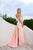 Terani 241P2008 Column Strapless Long Dress