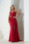 Terani 241P2008 Column Strapless Long Dress