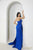 Terani 241P2008 Column Strapless Long Dress